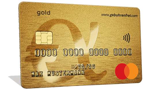 Goldene Kreditkarte von Advanzia Bank